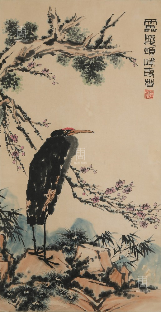 07 潘天寿-松鹤图