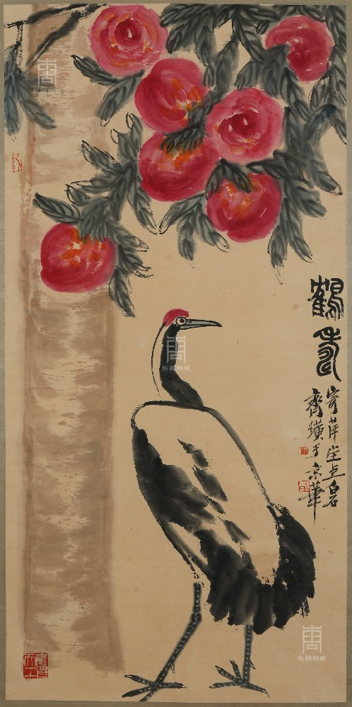 12 齐白石-鹤寿