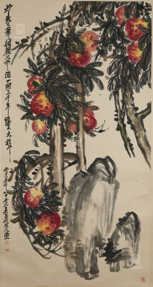 21 吴昌硕-大桃