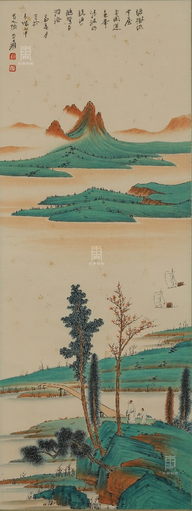 31 张大千-踏青