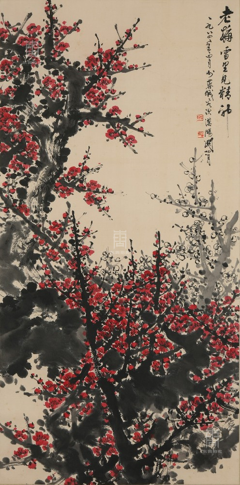 81 关山月-雪梅