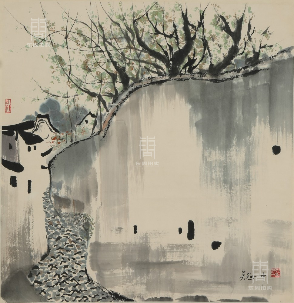 86 吴冠中-江西水乡