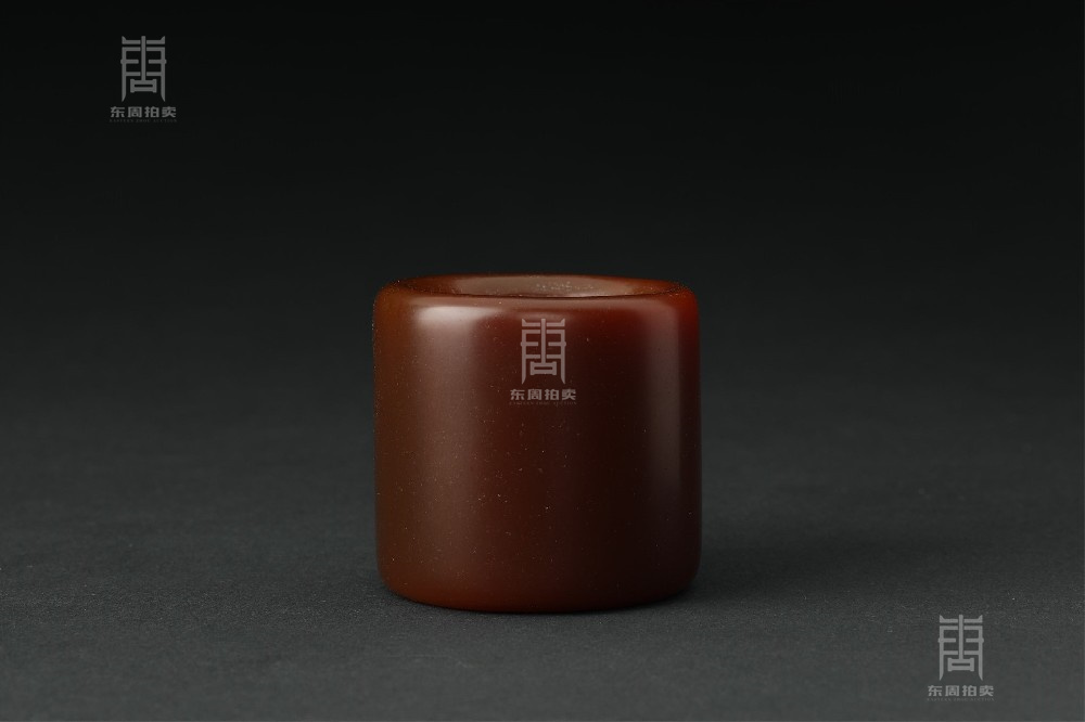 270  清 玛瑙扳指