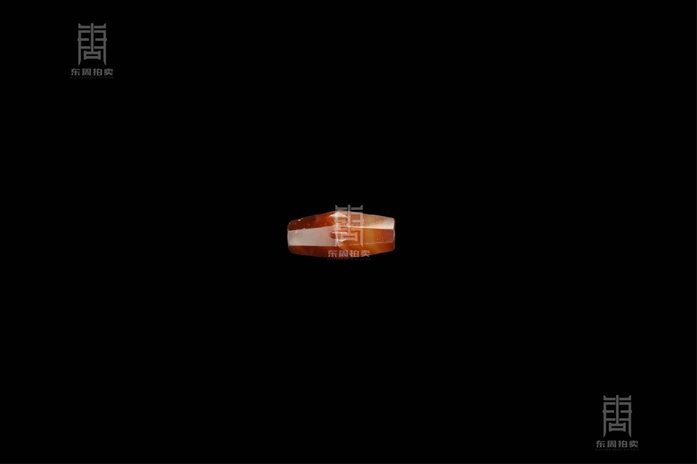350 明 西亚枣核形玛瑙珠